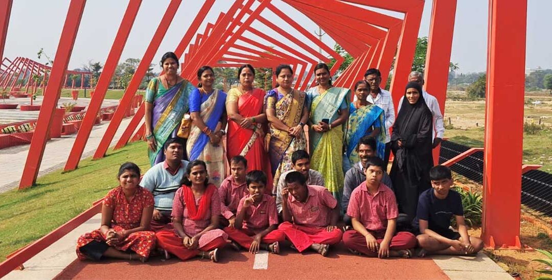 Manovikas Children Embark on a Joyful Outing to Komati Cheruvu!